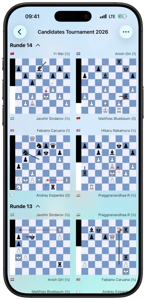 Ganze Runde — Watch Chess