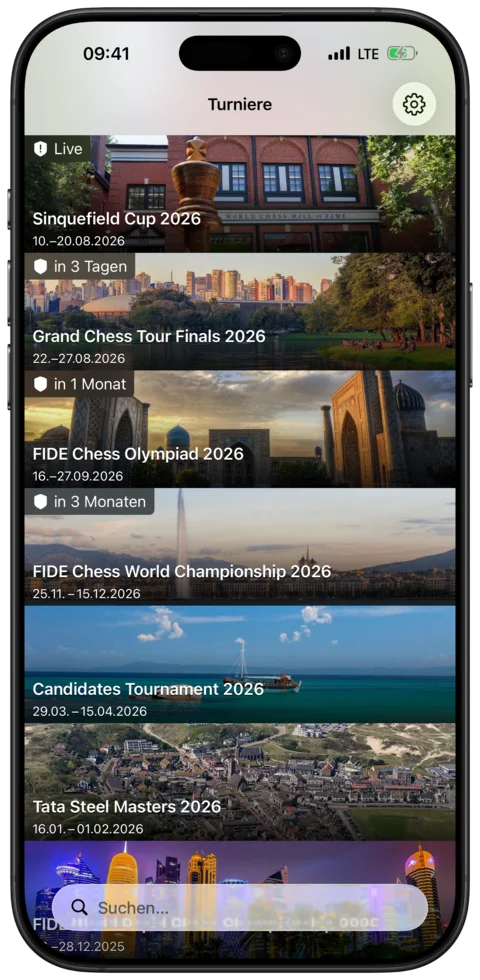 Live-Turniere — Watch Chess