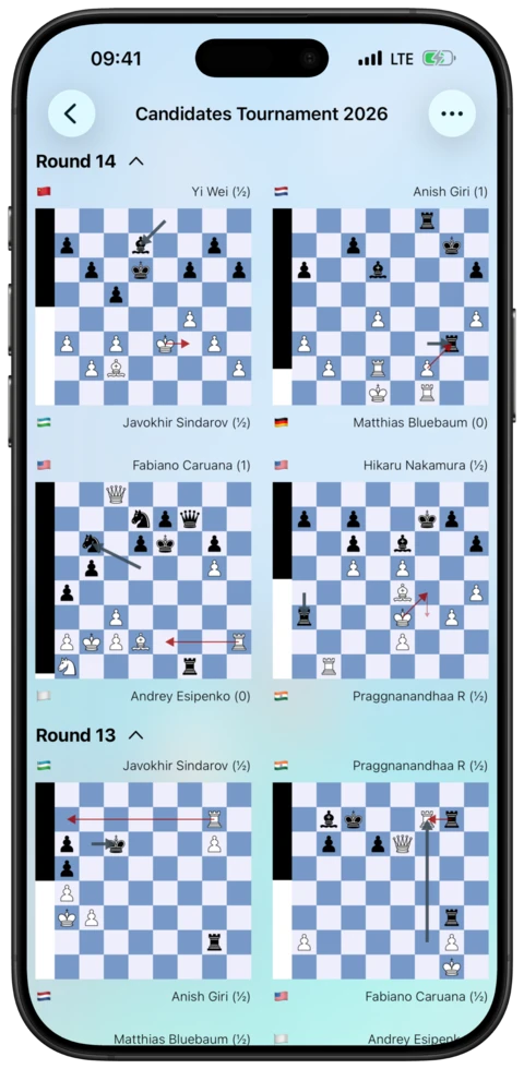 Every game — Watch Chess