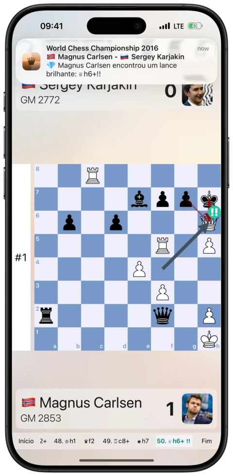 Momentos críticos — Watch Chess