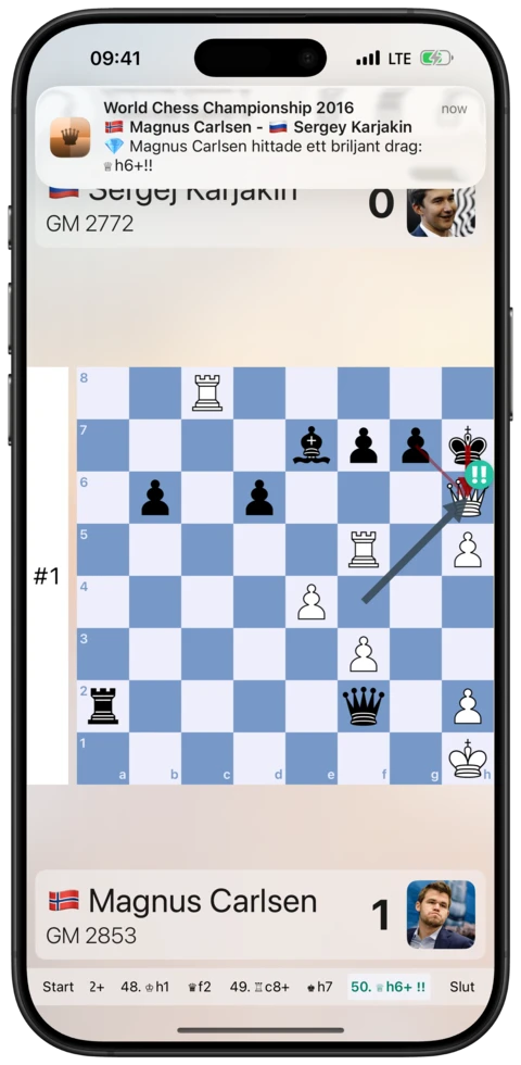 Kritiska ögonblick — Watch Chess